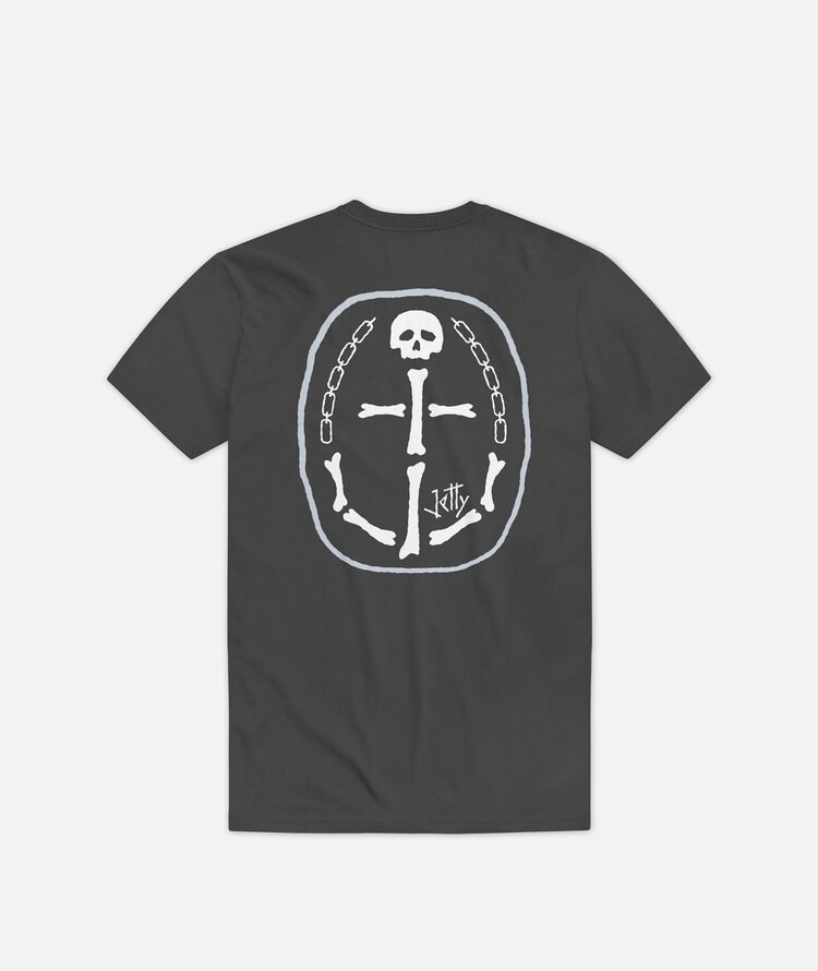 Jetty Jetty Davy Tee (Youth) | Charcoal