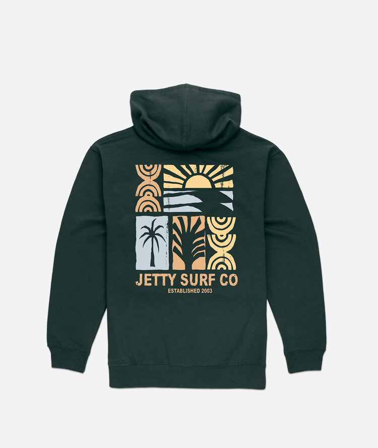 Jetty Jetty Retreat Hoodie (Youth) | Forest Green