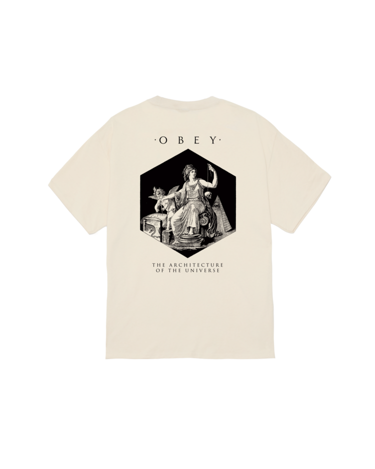 Obey Obey Architecture Of The Universe Tee (Mens) | Cream
