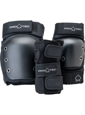 Pro Tec Pro Tec Street Pad Set-3Pk | Black