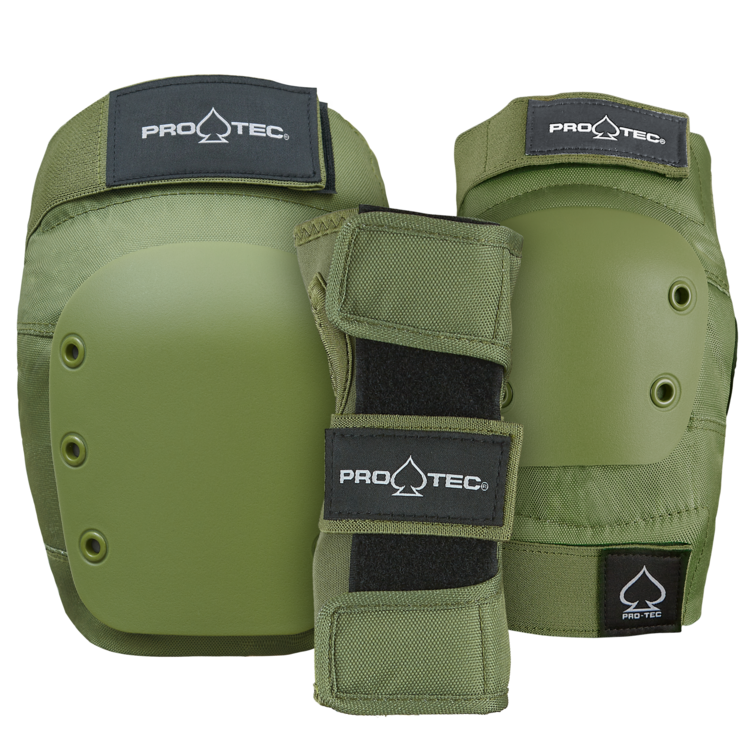 Pro Tec Pro Tec Street Jr. Pad Set-3Pk | Green