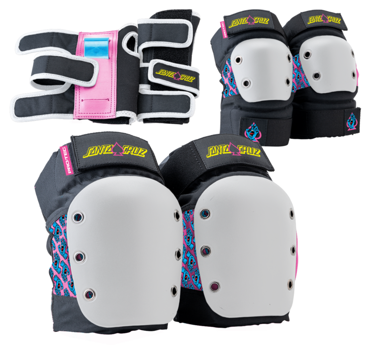 Pro Tec Pro Tec Street Jr. Pad Set-3Pk | Santa Cruz
