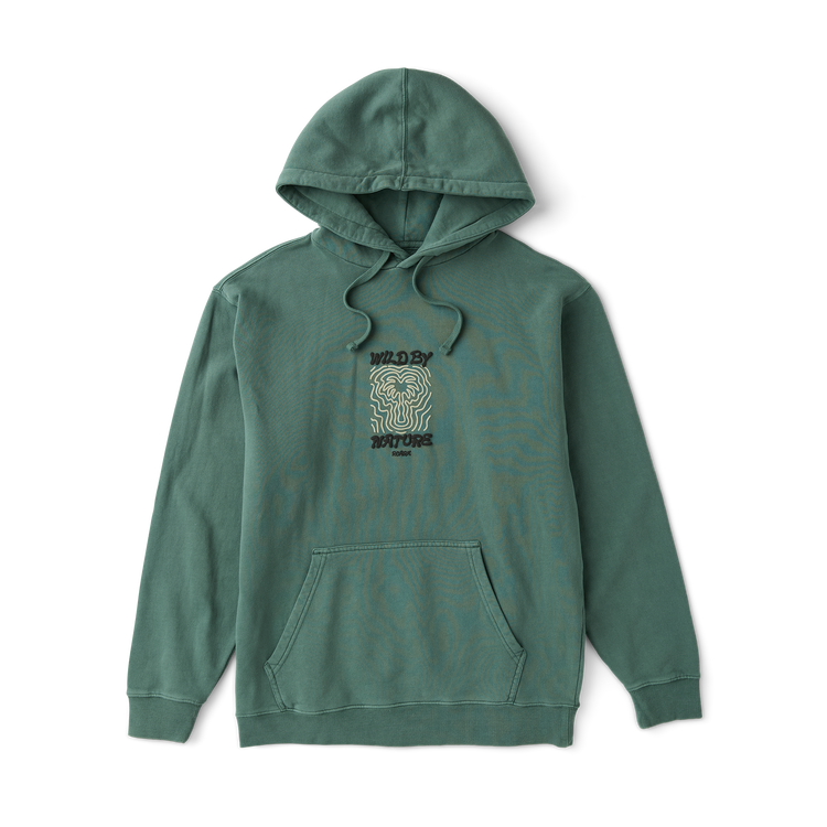 Roark Roark Wild By Nature Hoodie (Mens) | Slate Green