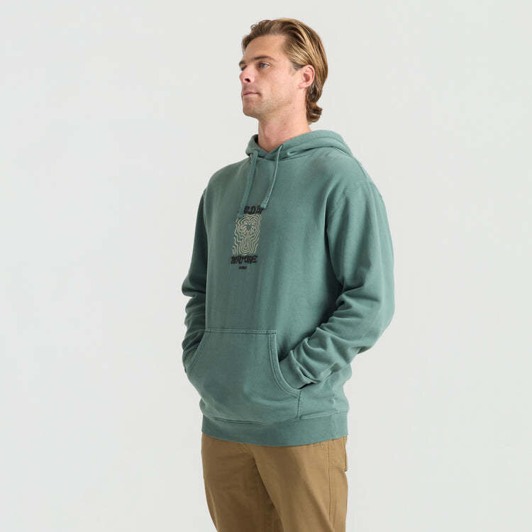Roark Roark Wild By Nature Hoodie (Mens) | Slate Green