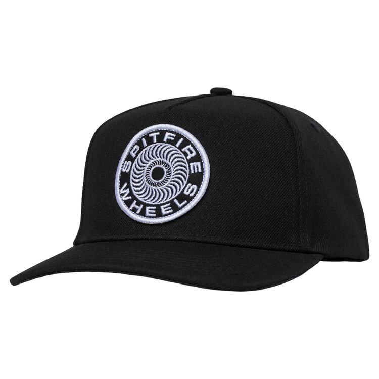 Spitfire Spitfire Classic '87 Swirl Patch Snapback (Mens) | Black/Black/White