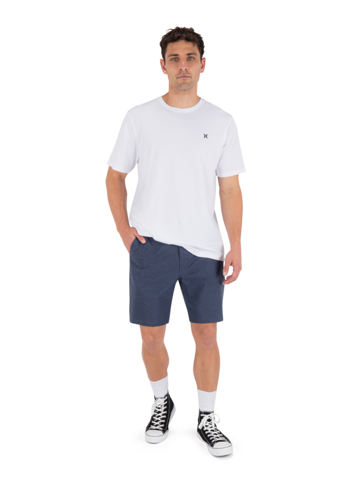 Hurley Hurley Phantom Heather Walkshort 20" (Mens) | Obsidian