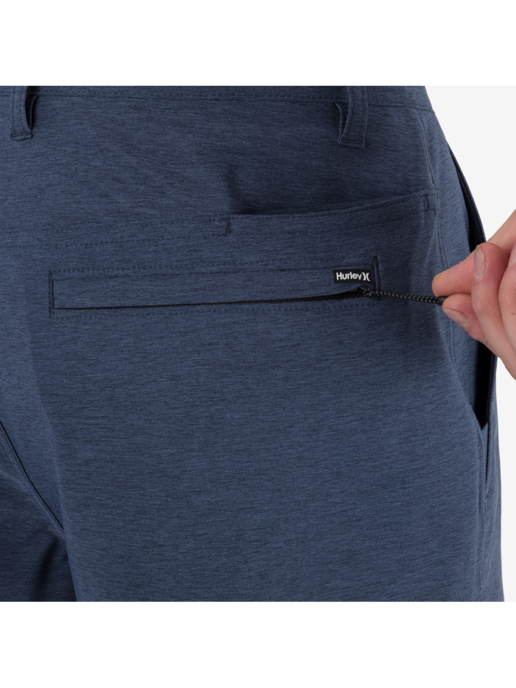 Hurley Hurley Phantom Heather Walkshort 20" (Mens) | Obsidian