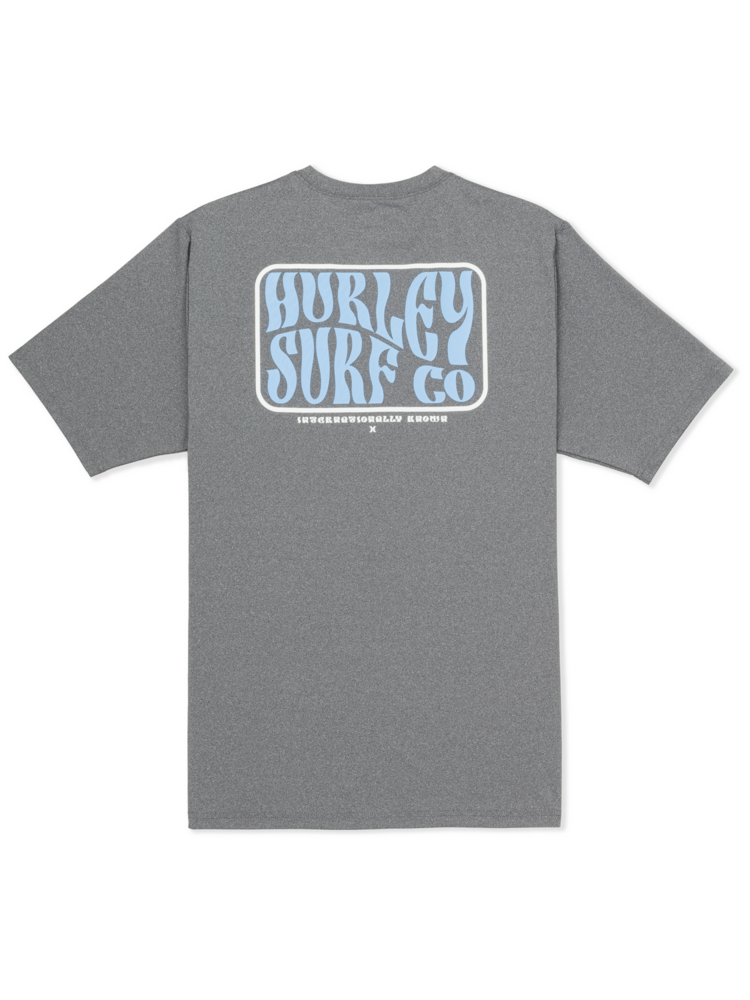 Hurley Hurley Hybrid Upf Ss (Mens) | Ion Grey Heather