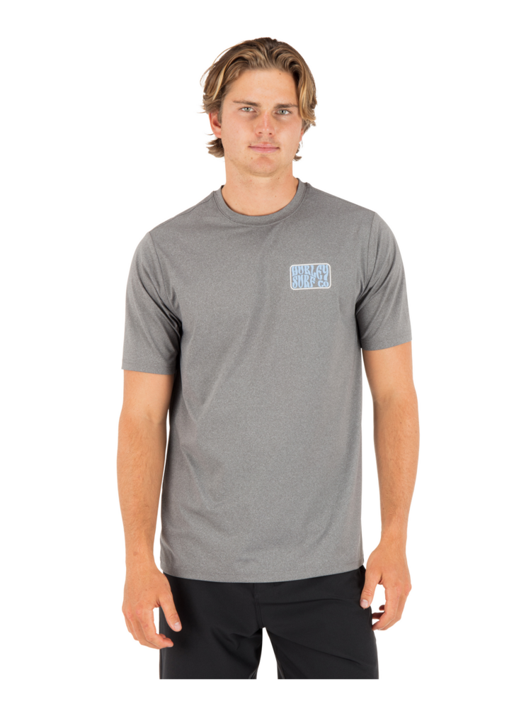 Hurley Hurley Hybrid Upf Ss (Mens) | Ion Grey Heather