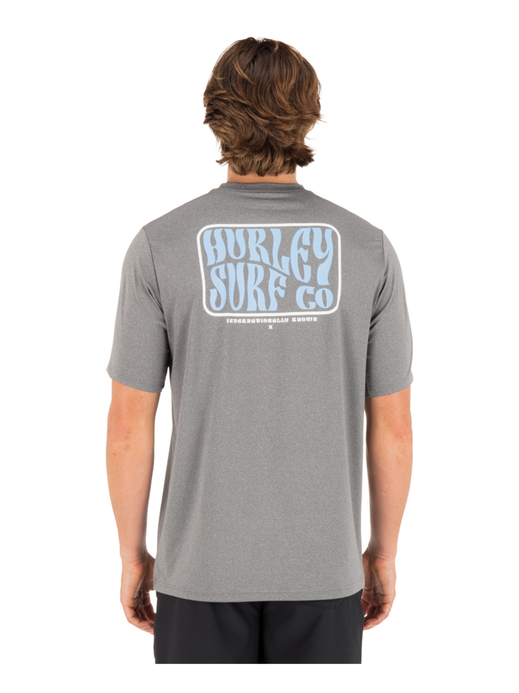 Hurley Hurley Hybrid Upf Ss (Mens) | Ion Grey Heather