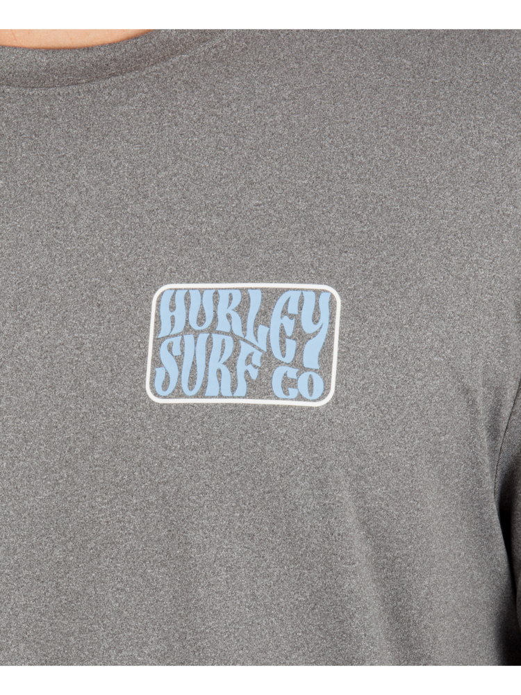 Hurley Hurley Hybrid Upf Ss (Mens) | Ion Grey Heather