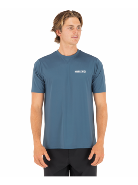 Hurley Hurley Hybrid Upf Ss (Mens) | Grey Teal