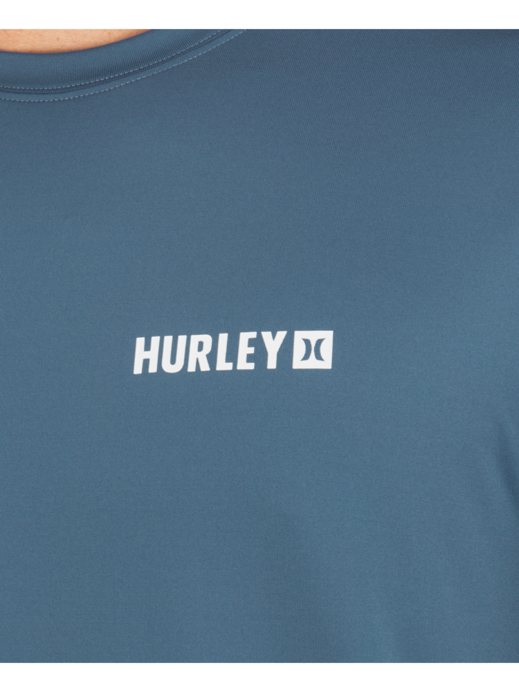 Hurley Hurley Hybrid Upf Ss (Mens) | Grey Teal