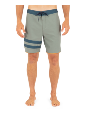 Hurley Hurley Phantom Eco Block Party Solid 18" (Mens) | Great White