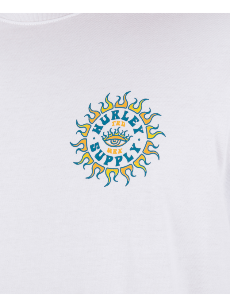 Hurley Hurley All Seeing Ss (Mens) | White