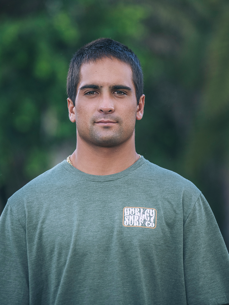 Hurley Hurley Skyline Slub Ss (Mens) | Charcoal Fern