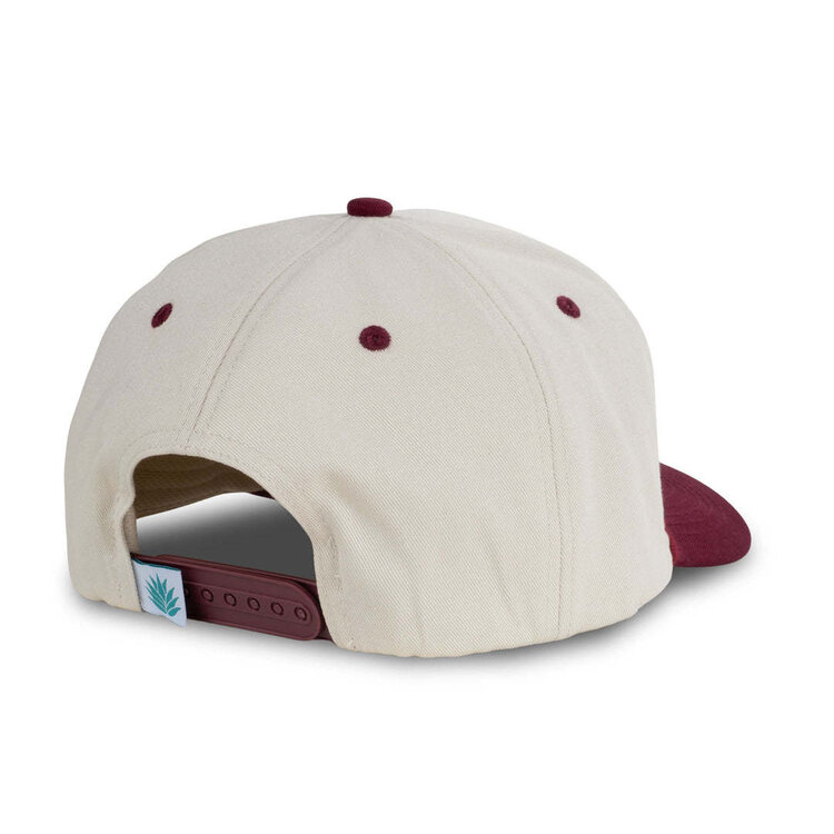Sendero Sendero Cowboy Hat (Unisex) | Cream/Maroon