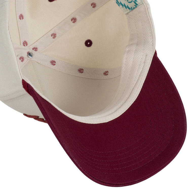 Sendero Sendero Cowboy Hat (Unisex) | Cream/Maroon