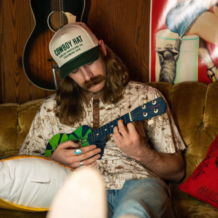 Sendero Sendero Cowboy Hat (Unisex) | Cream/Green