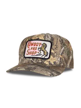 Sendero Sendero Cowboy Pro Shop Hat (Unisex) | Real Tree - Edge Camo