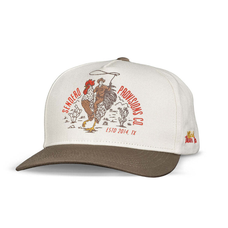 Sendero Sendero Official Western Hat (Unisex) | White/Brown