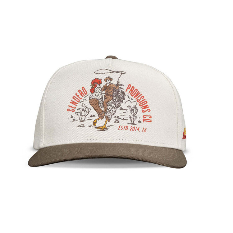 Sendero Sendero Official Western Hat (Unisex) | White/Brown