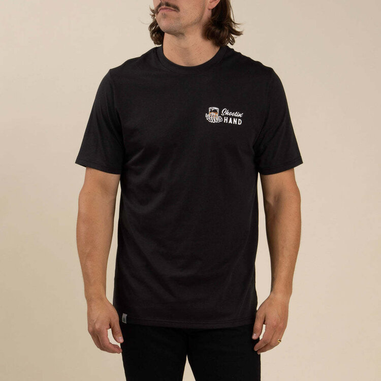 Sendero Sendero Shootin' Hand T-Shirt (Mens) | Black