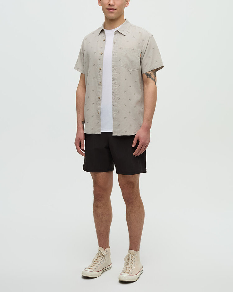 Tentree Tentree Bike Around Mancos Shirt (Mens) | Creek Stone/Bike Around