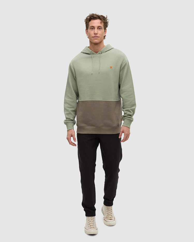 Tentree Tentree Howson Hoodie (Mens) | Light Moss/Clay