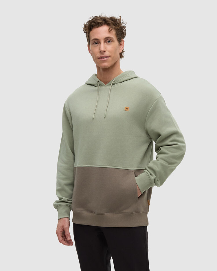 Tentree Tentree Howson Hoodie (Mens) | Light Moss/Clay