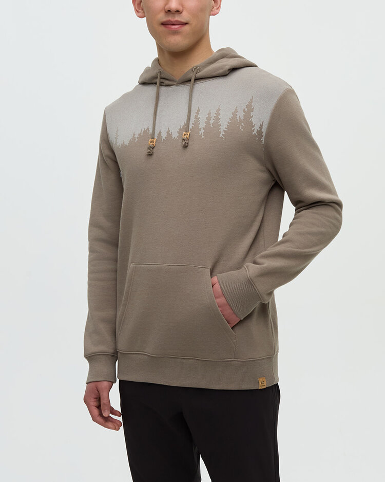 Tentree Tentree Juniper Hoodie (Mens) | Clay Htr/White