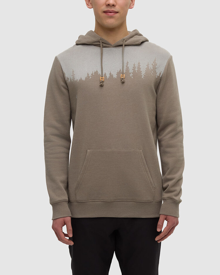 Tentree Tentree Juniper Hoodie (Mens) | Clay Htr/White