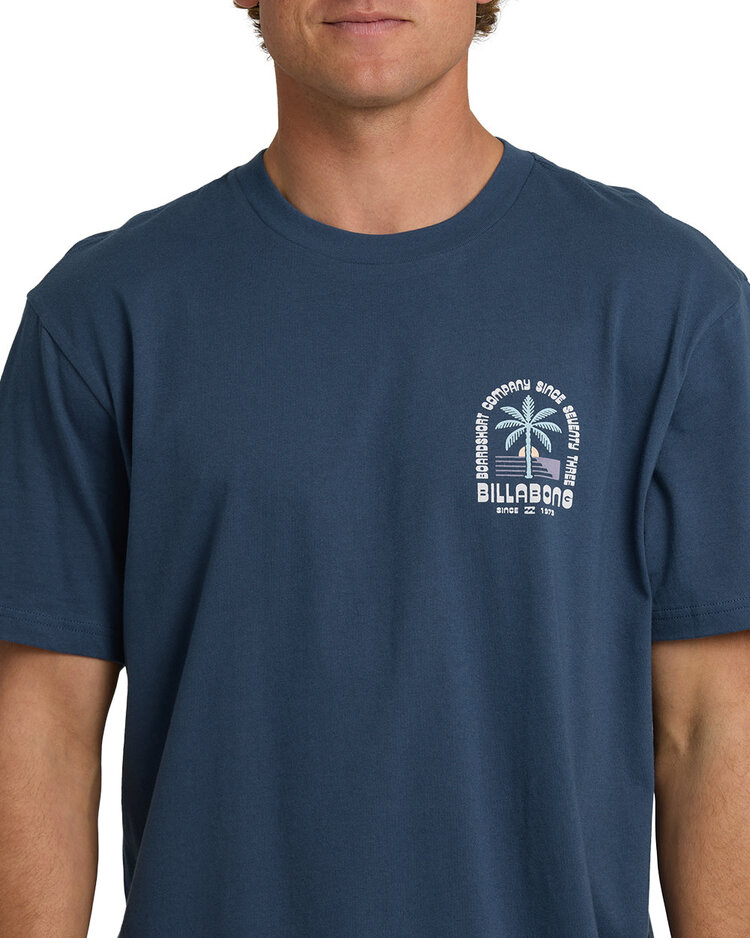 Billabong Billabong Portal Premium Ss (Mens) | Dark Denim
