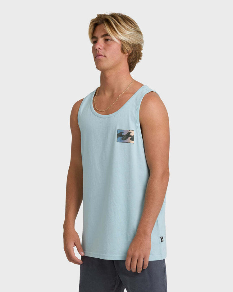 Billabong Billabong Crayon Wave Tk (Mens) | Dusty Blue