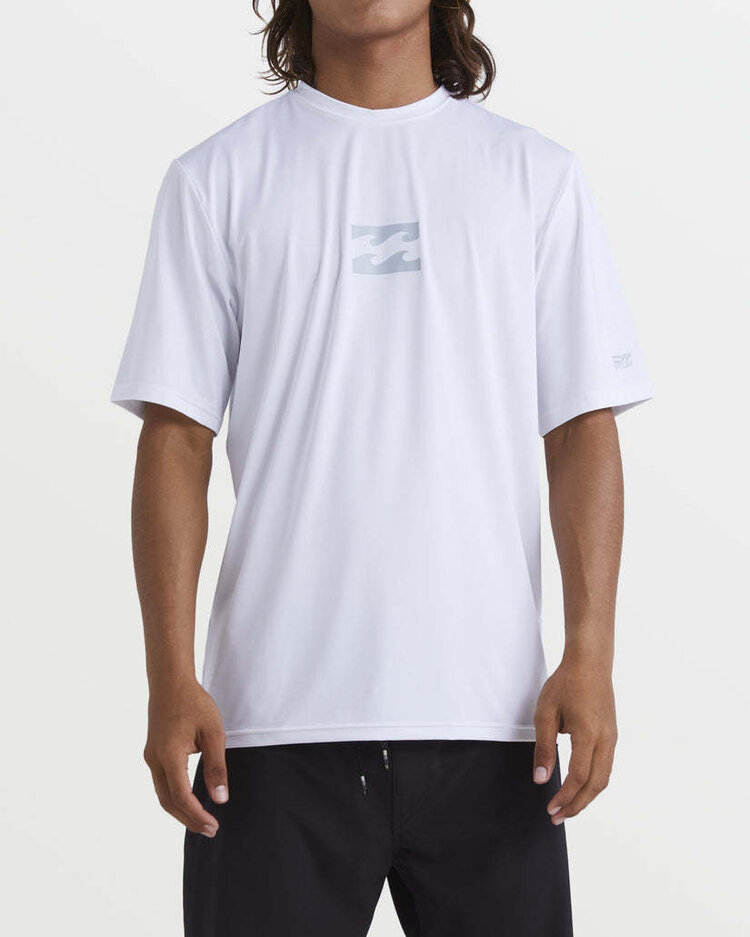Billabong Billabong All Day Wave Lf Ss (Mens) | White