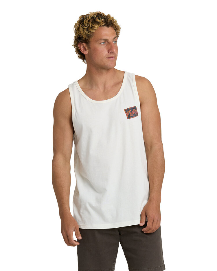 Billabong Billabong Crayon Wave Tk (Mens) | Off White