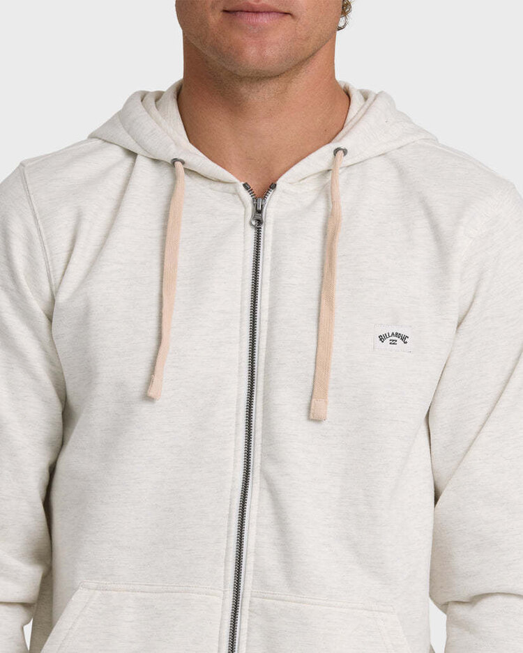 Billabong Billabong All Day Zip (Mens) | Oatmeal Heather