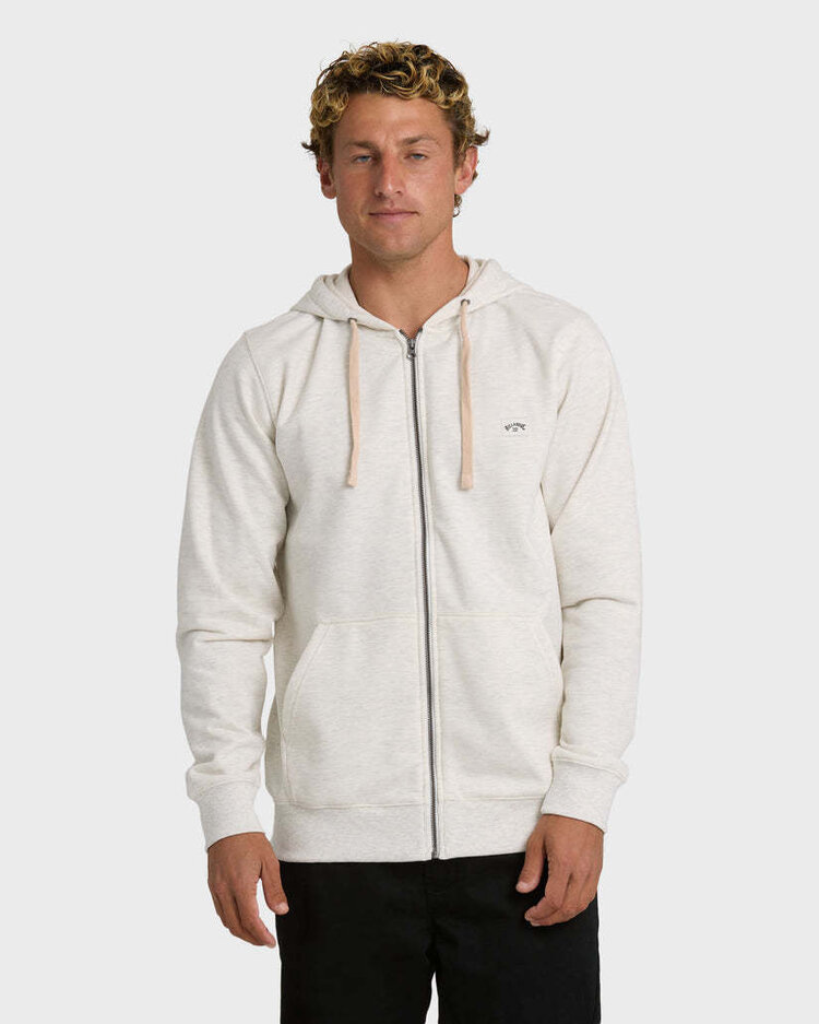 Billabong Billabong All Day Zip (Mens) | Oatmeal Heather