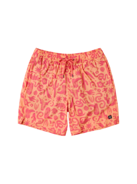 SAXX Saxx Oh Buoy 2N1 Volley 7" | Cactus Beach-Peach Jelly