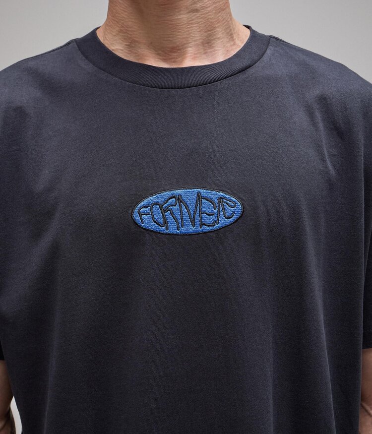 Former Former Slack T-Shirt (Mens) | Washed Black