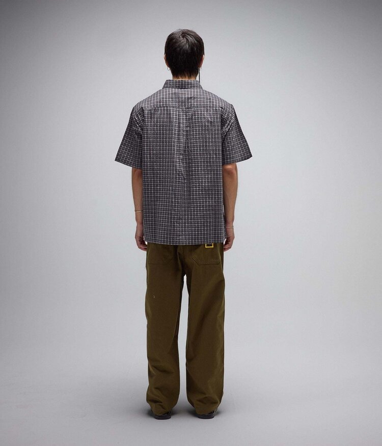 Former Former Vivian Check Ss Shirt (Mens) | Worn Black