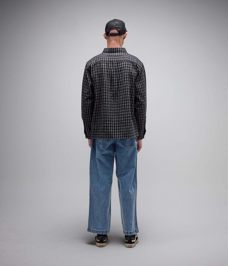 Former Former Vivian Flannel Ls Shirt (Mens) | Worn Black