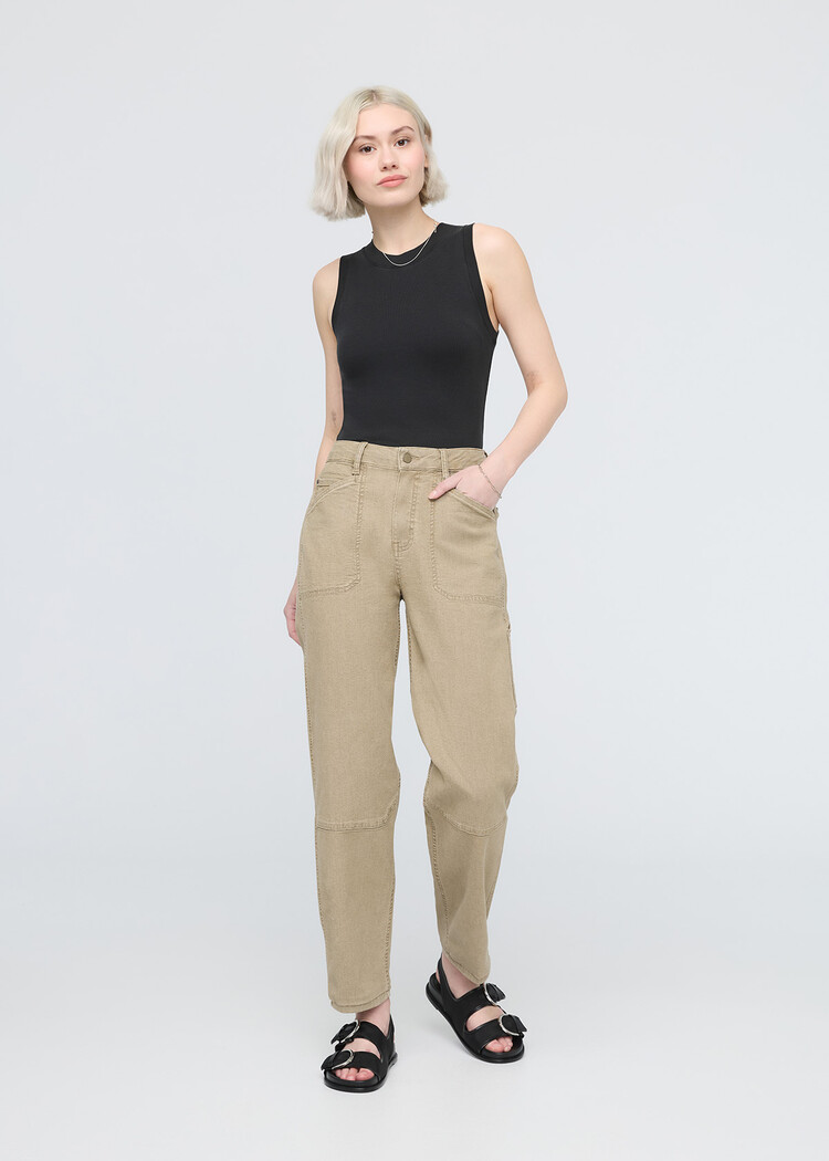 DUER Duer Stretch Canvas Utility Pant (Womens) | Tan