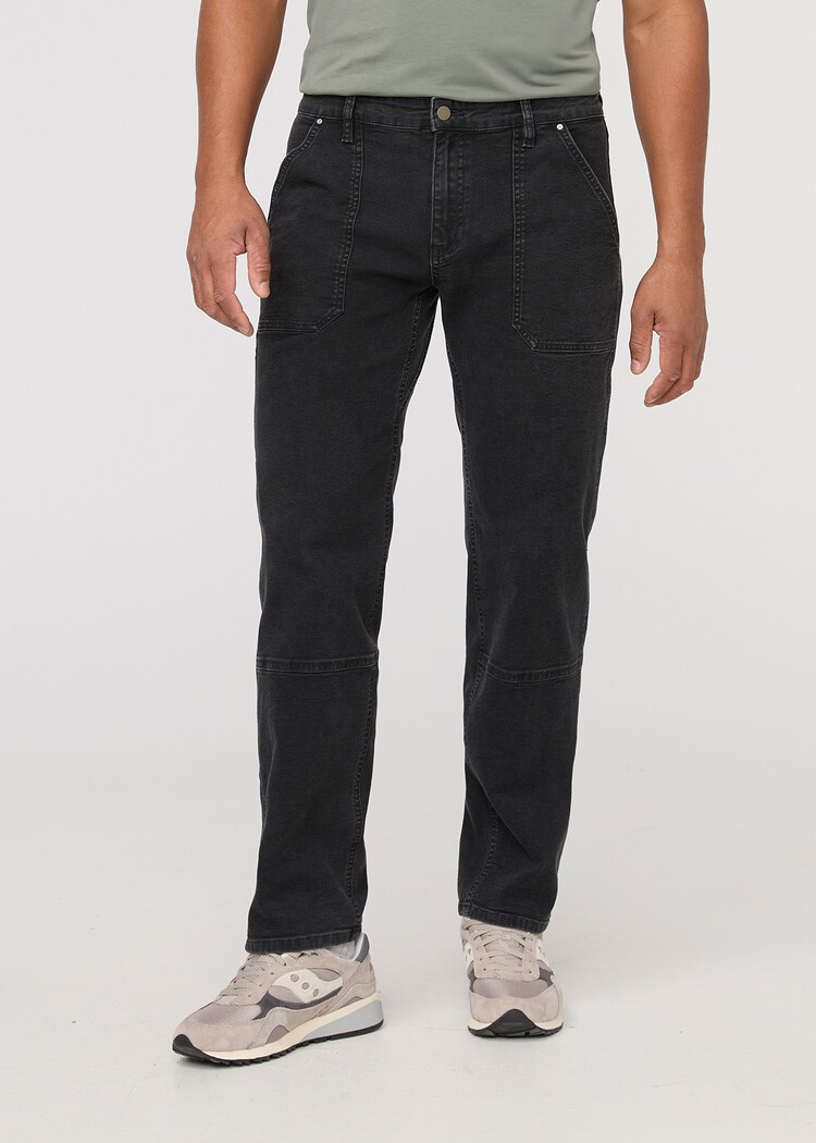 DUER Duer Stretch Canvas Utility Pant (Mens) | Black