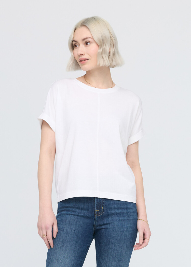 DUER Duer Purepima Dolman Tee (Womens) | White