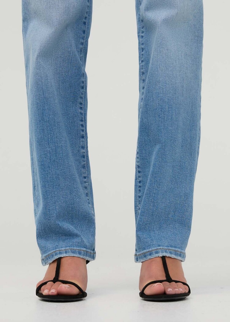 DUER Duer Perf Denim+ High Rise Straight (Womens) | Current