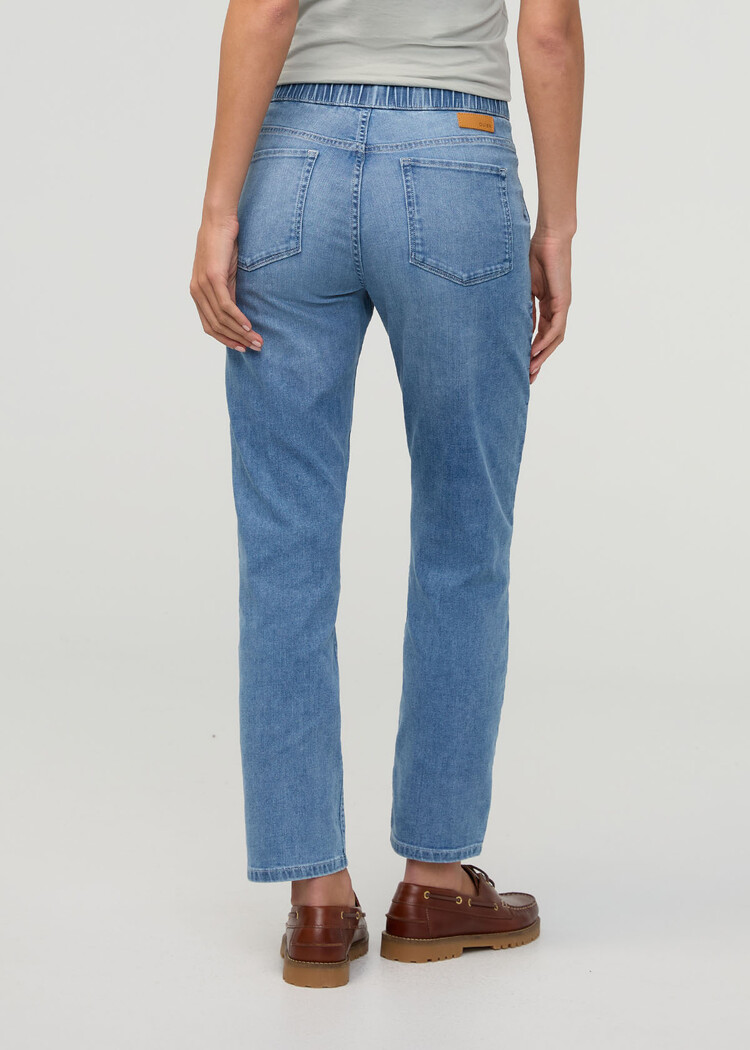 DUER Duer Perf Denim Lite Harbour Pant 27" (Womens) | Light Stone