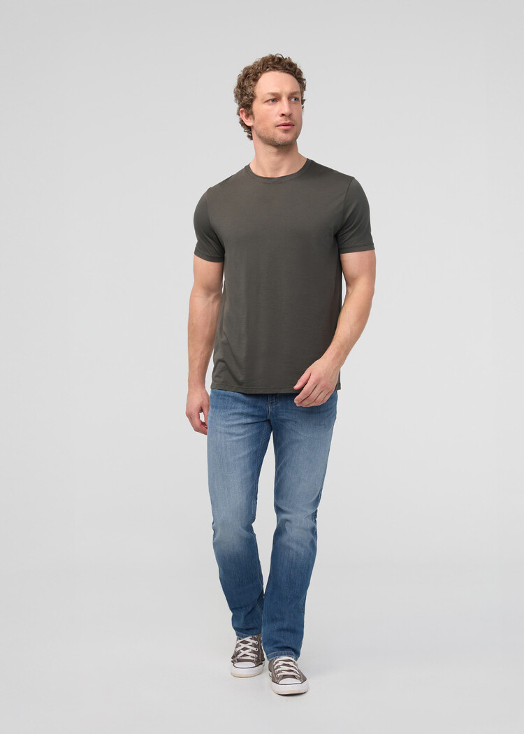 DUER Duer Perf Denim Slim Straight (Mens) | Vintage Cascade