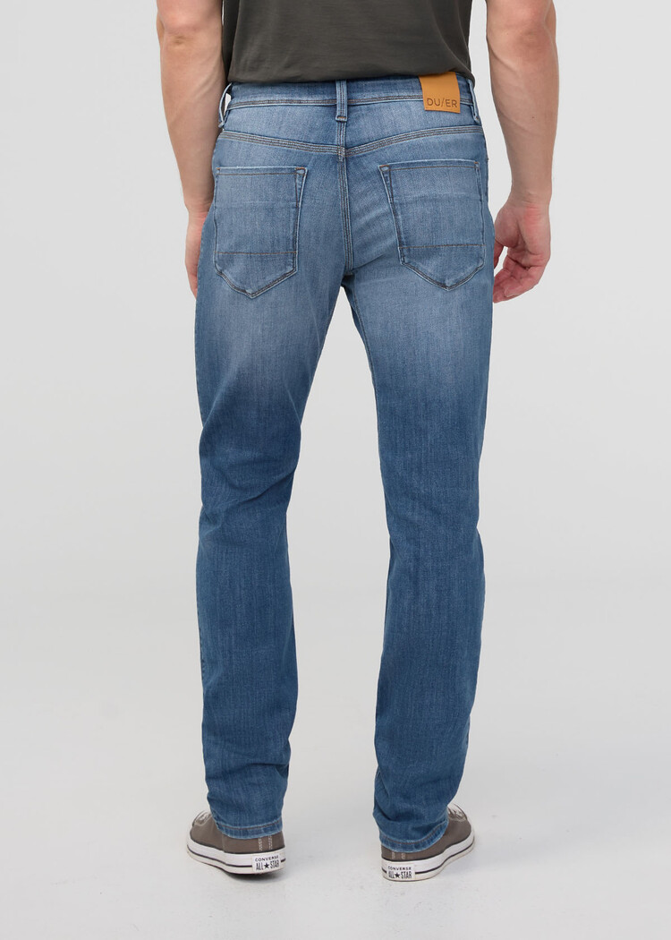 DUER Duer Perf Denim Slim Straight (Mens) | Vintage Cascade