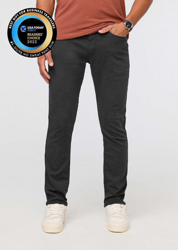 DUER Duer No Sweat Relaxed Taper (Mens) | Slate